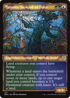 Tatyova, Steward of Tides (Showcase) [Dominaria United]-1