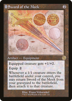 Sword of the Meek (Retro Schematic) [The Brothers' War Retro Artifacts]-1