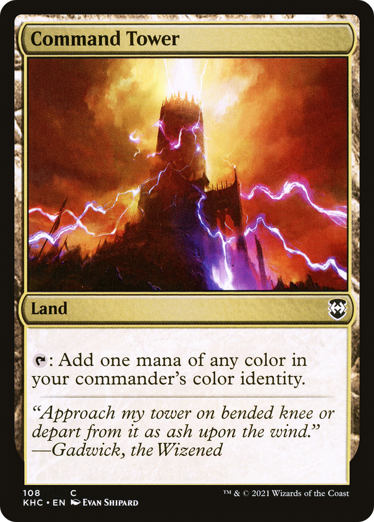 Command Tower [Kaldheim Commander]-1