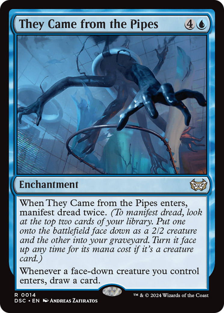 They Came from the Pipes [Duskmourn: House of Horror Commander]-1