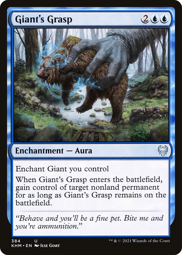 Giant's Grasp [Kaldheim]-1