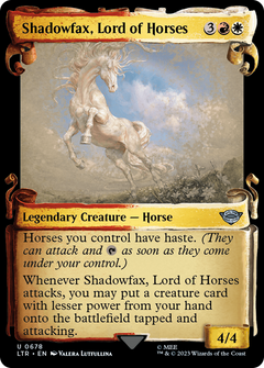 Shadowfax, Lord of Horses [The Lord of the Rings: Tales of Middle-Earth Showcase Scrolls]-1