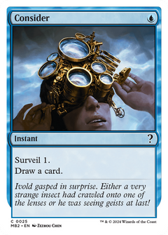 Consider (White Border) [Mystery Booster 2]-1
