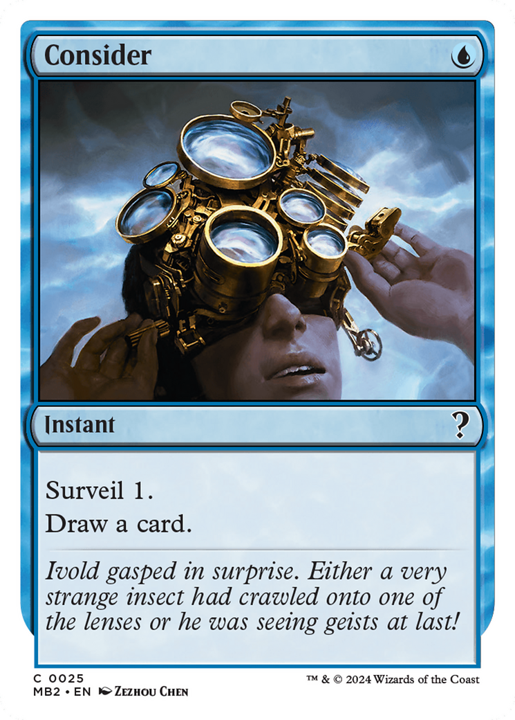Consider (White Border) [Mystery Booster 2]-1