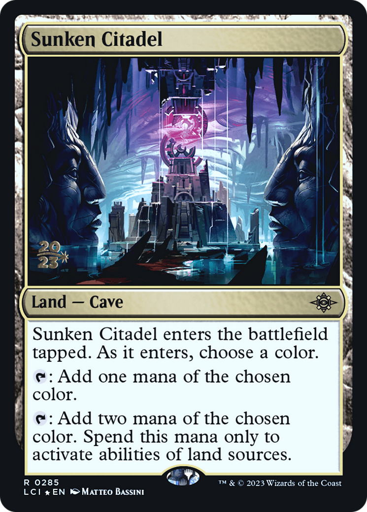 Sunken Citadel [The Lost Caverns of Ixalan Prerelease Cards]-1
