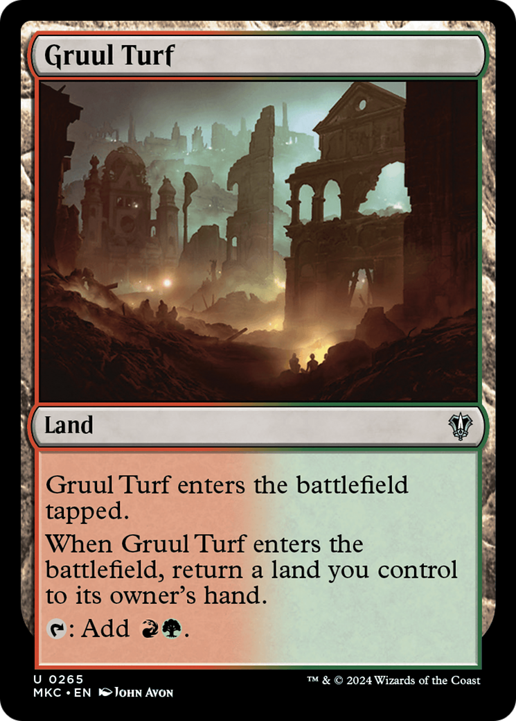 Gruul Turf [Murders at Karlov Manor Commander]-1