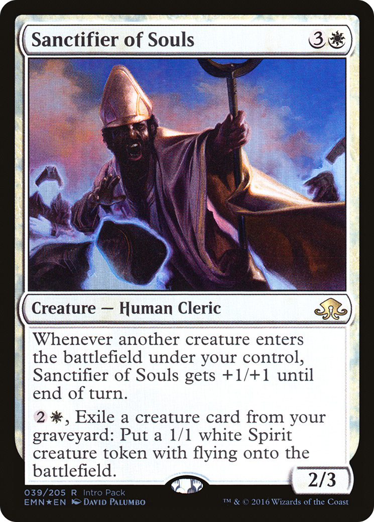 Sanctifier of Souls (Intro Pack) [Eldritch Moon Promos]-1