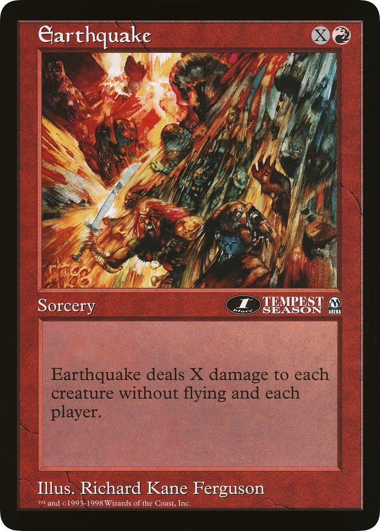 Earthquake (OLEP-032) - Oversized League Prizes-1