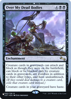 Over My Dead Bodies (Unfinity Foil Edition) [The List]-1