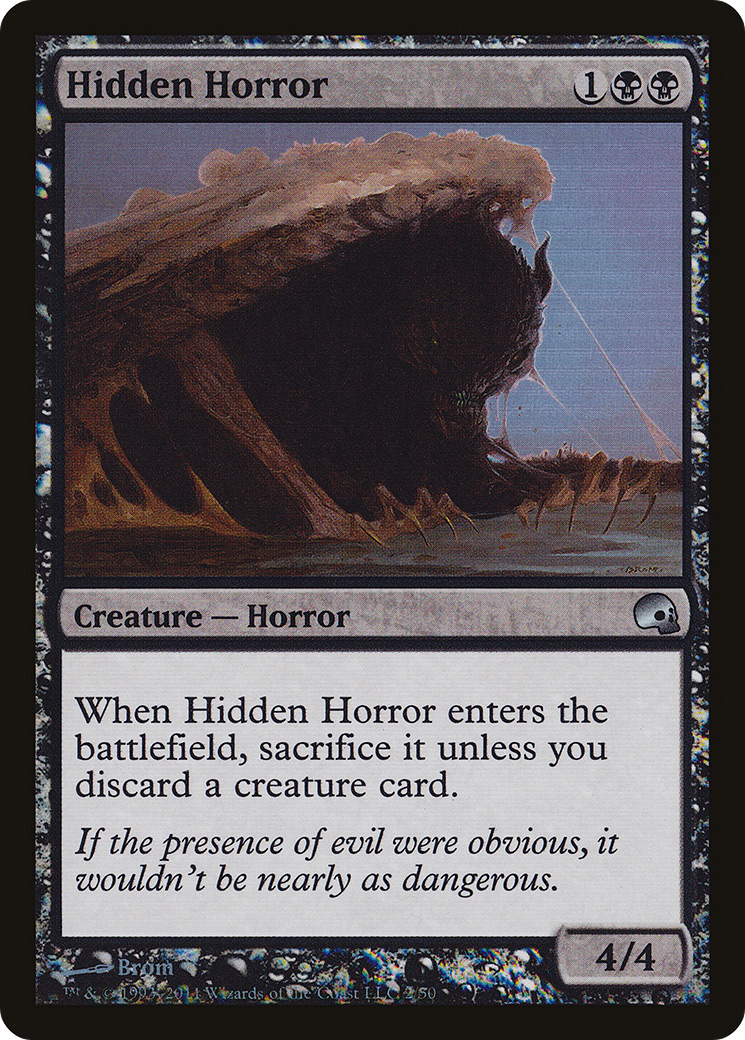 Hidden Horror [Premium Deck Series: Graveborn]-1