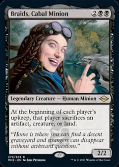 Braids, Cabal Minion (Foil Etched) [Modern Horizons 2]-2