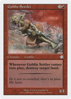 Goblin Settler [Starter 1999]-1