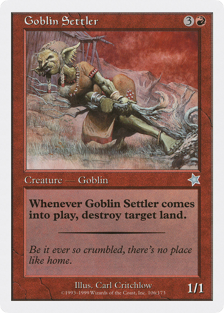 Goblin Settler [Starter 1999]-1