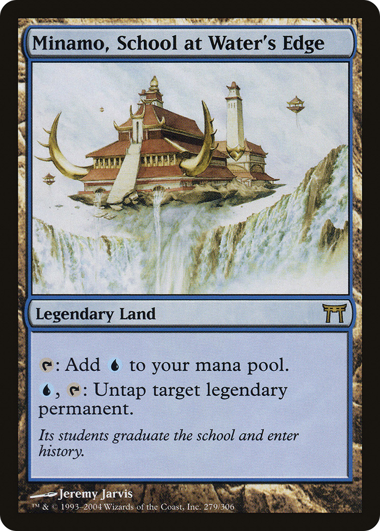 Minamo, School at Water's Edge [Champions of Kamigawa]-1