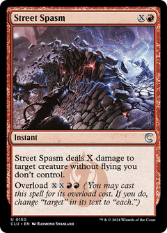 Street Spasm [Ravnica: Clue Edition]-1