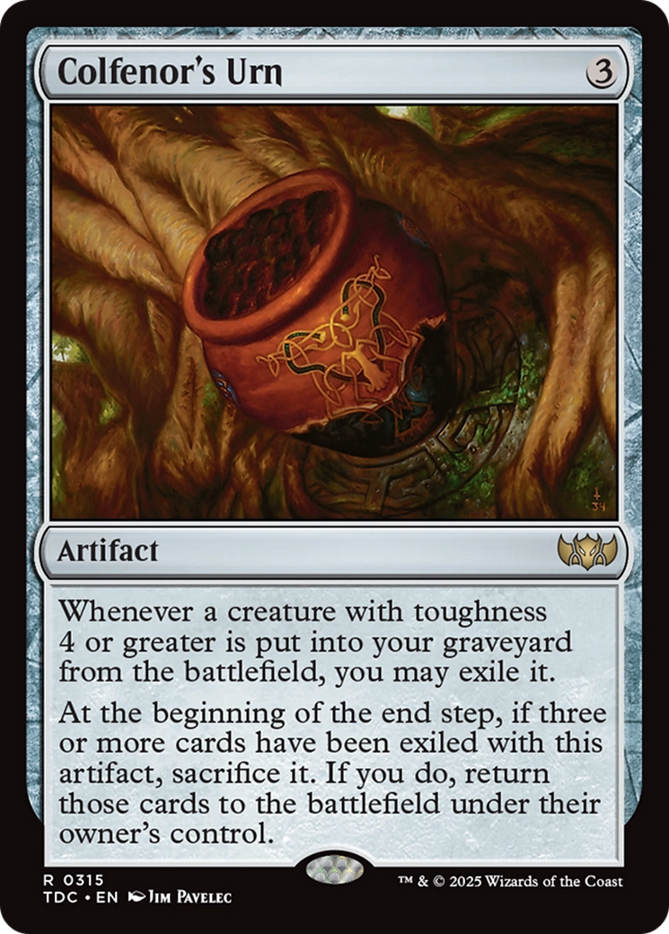Colfenor's Urn [Tarkir: Dragonstorm Commander]-1