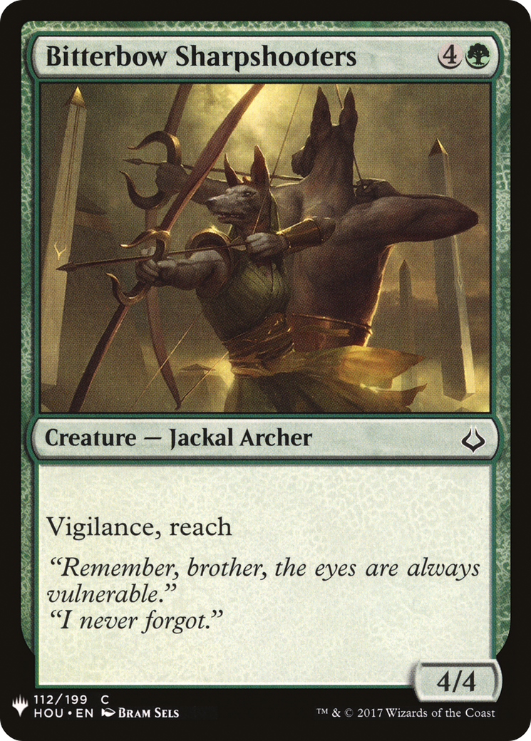 Bitterbow Sharpshooters [Mystery Booster]-1