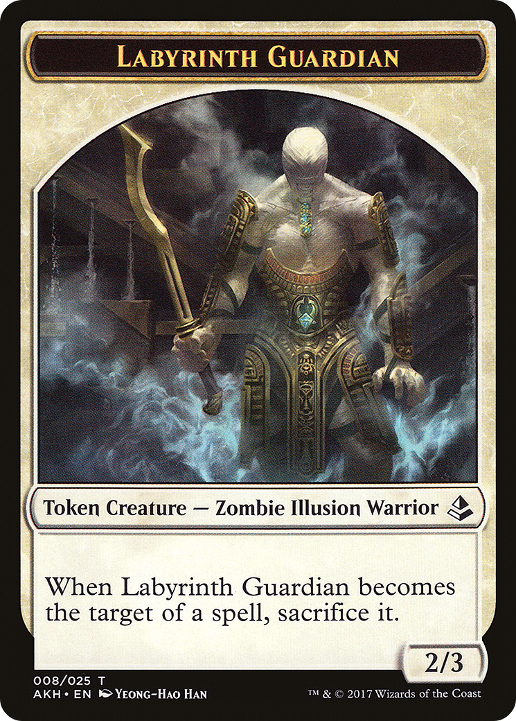 Labyrinth Guardian Token [Amonkhet Tokens]-1