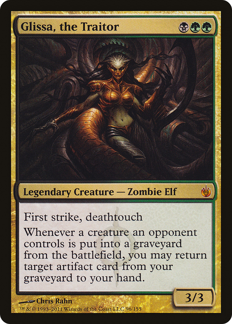 Glissa, the Traitor [Mirrodin Besieged]-1