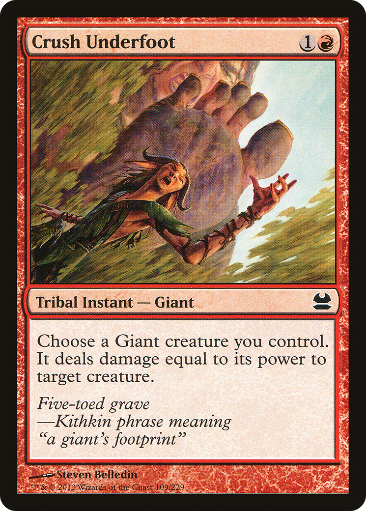 Crush Underfoot [Modern Masters]-1
