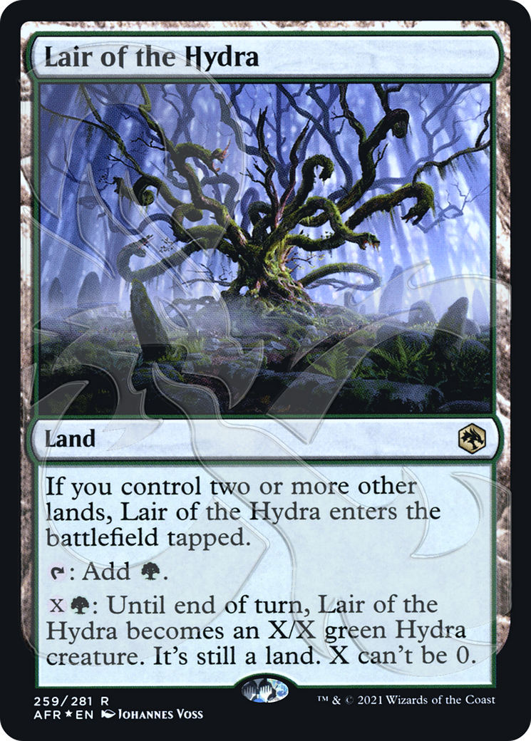 Lair of the Hydra (Ampersand Promo) [Dungeons & Dragons: Adventures in the Forgotten Realms Promos]-1