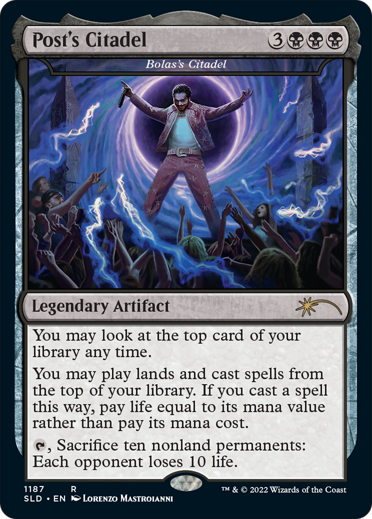 Post's Citadel - Bolas's Citadel [Secret Lair Drop Series]-1