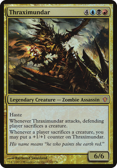 Thraximundar (Oversized) [Commander 2013 Oversized]-1