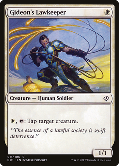 Gideon's Lawkeeper [Archenemy: Nicol Bolas]-1