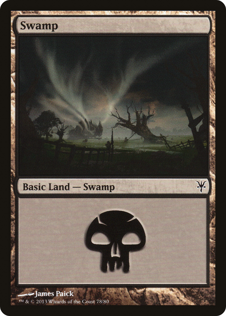Swamp (78) [Duel Decks: Sorin vs. Tibalt]-3