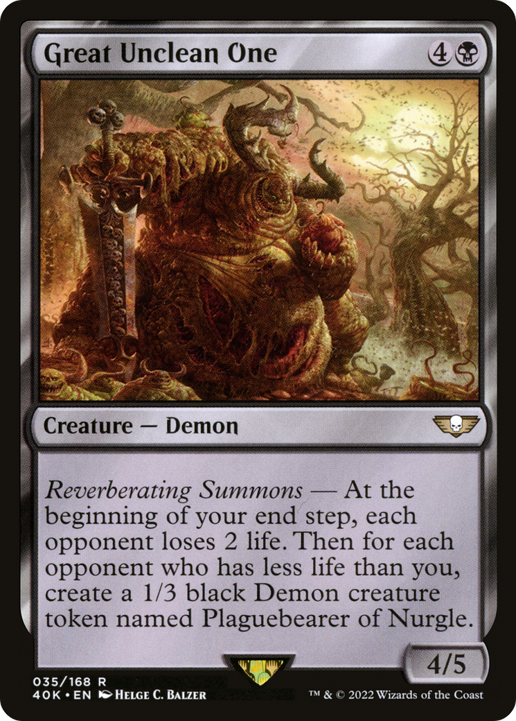Great Unclean One [Warhammer 40,000]-1