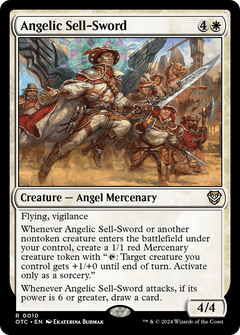 Angelic Sell-Sword [Outlaws of Thunder Junction Commander]-1