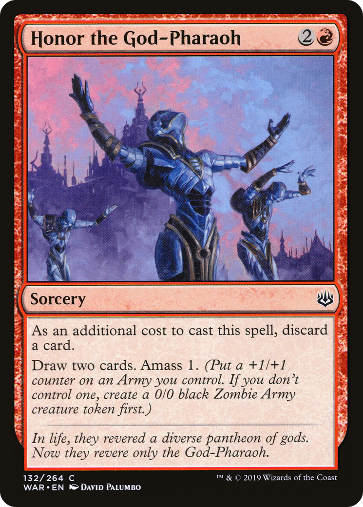 Honor the God-Pharaoh [War of the Spark]-1
