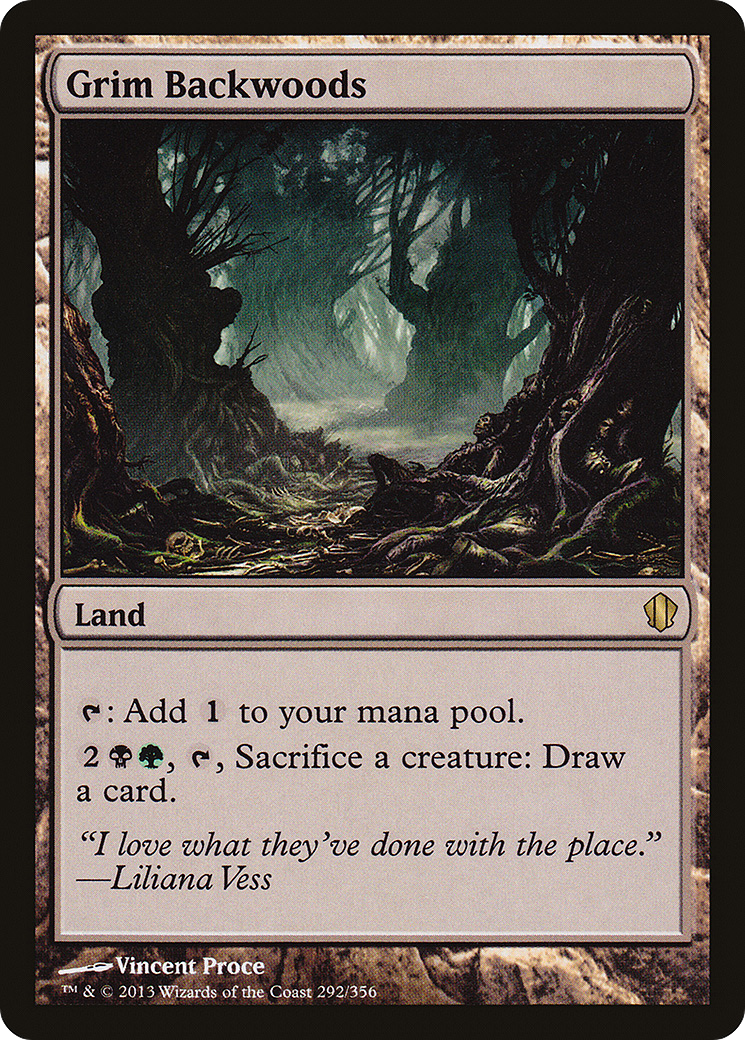 Grim Backwoods [Commander 2013]-1