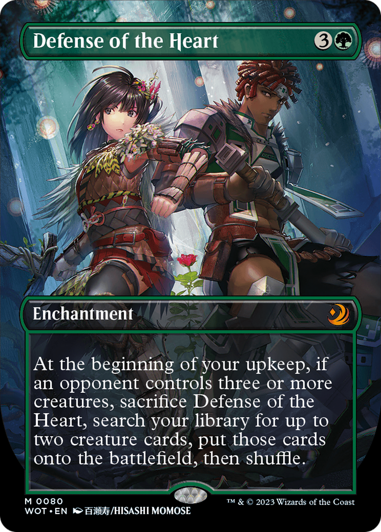 Defense of the Heart (Anime Borderless) [Wilds of Eldraine: Enchanting Tales]-1