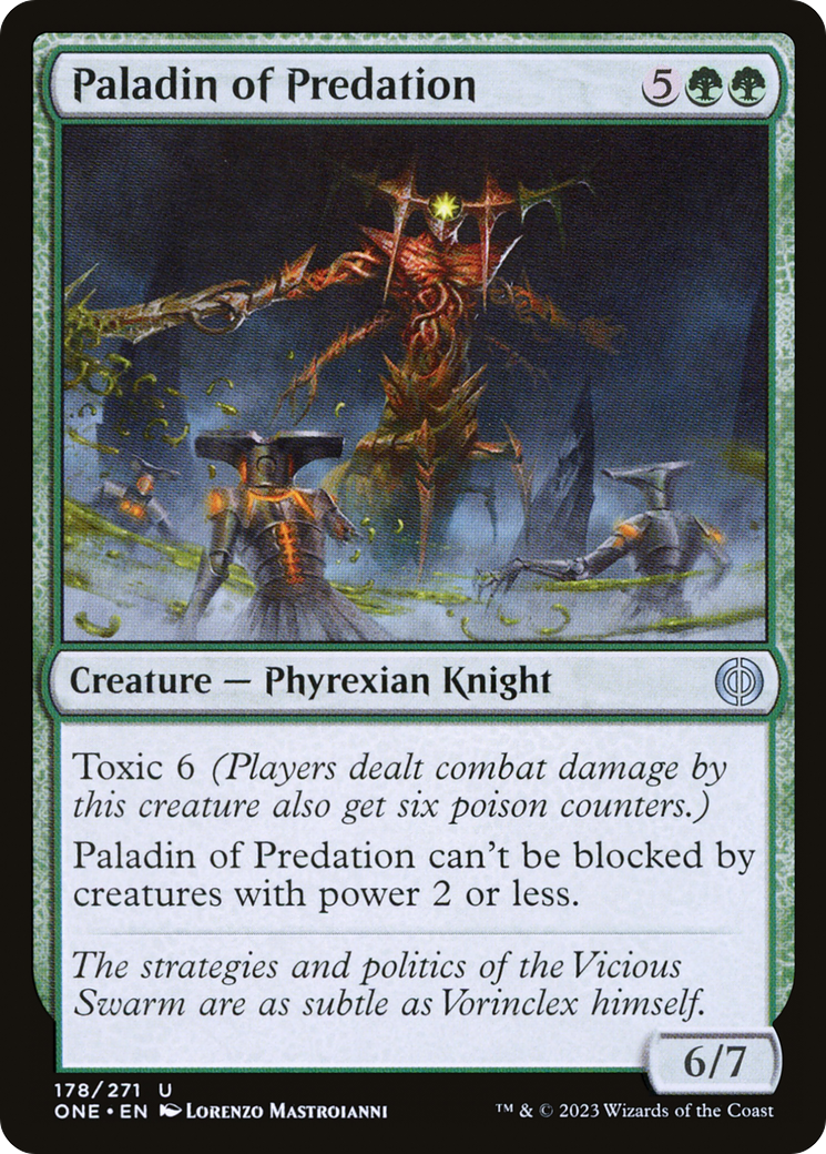 Paladin of Predation [Phyrexia: All Will Be One]-1