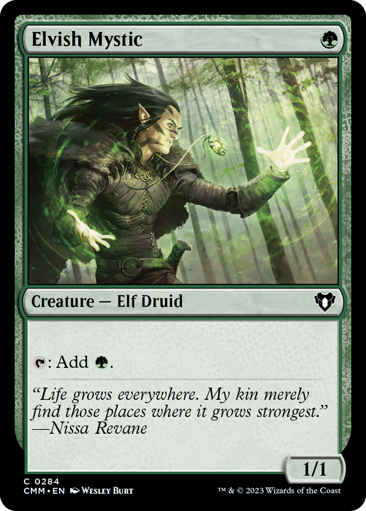 Elvish Mystic [Commander Masters]-1