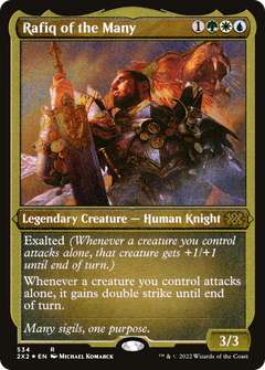 Rafiq of the Many (Foil Etched) [Double Masters 2022]-1