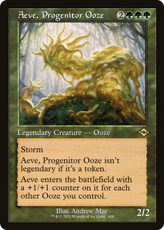 Aeve, Progenitor Ooze (Retro Frame) (MH2-409) - Modern Horizons 2 Etched Foil-1