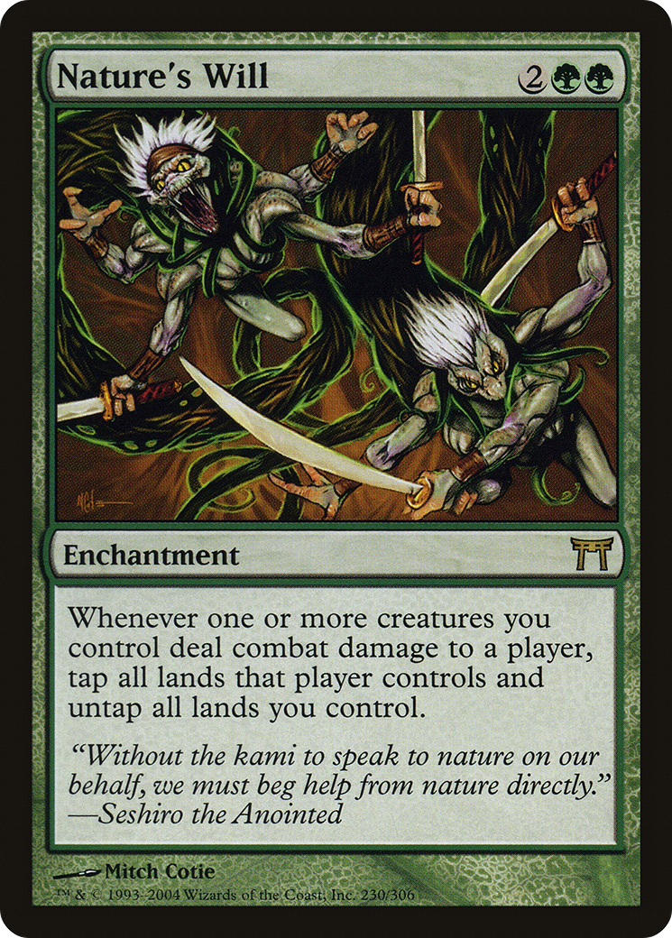 Nature's Will [Champions of Kamigawa]-1