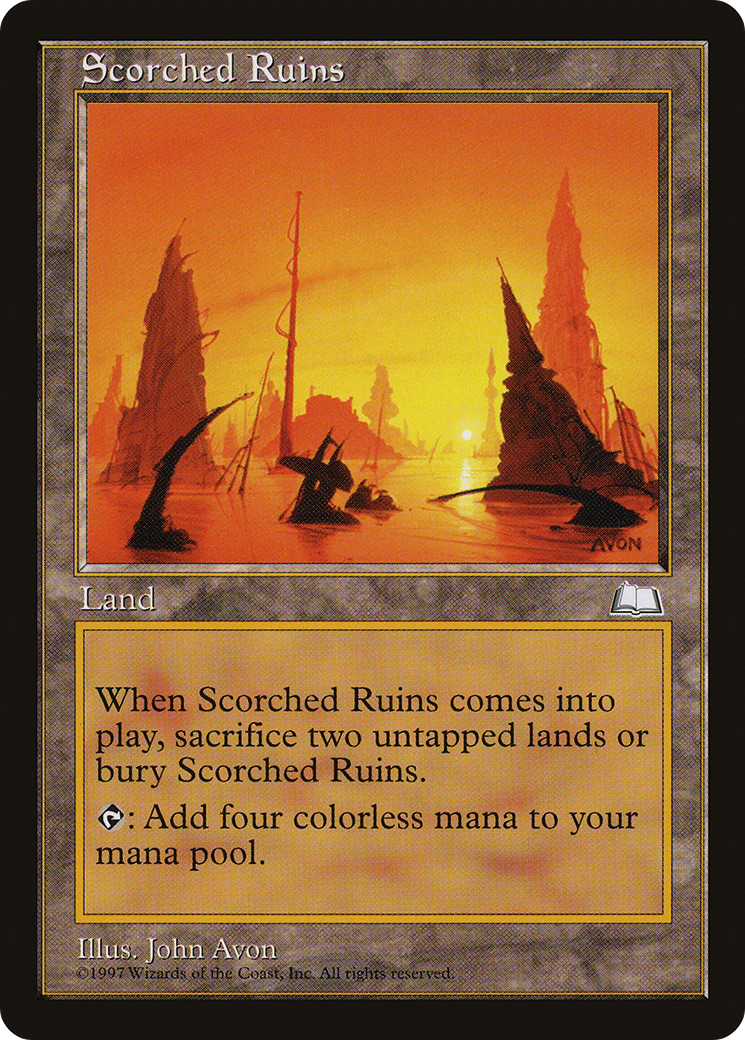 Scorched Ruins [Weatherlight]-1