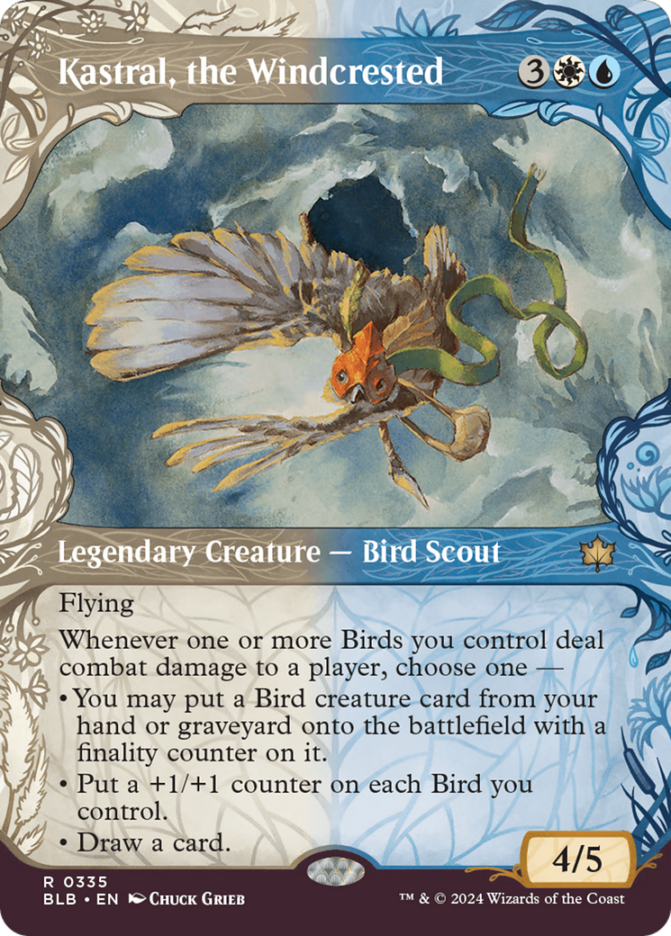 Kastral, the Windcrested (Showcase) [Bloomburrow]-1