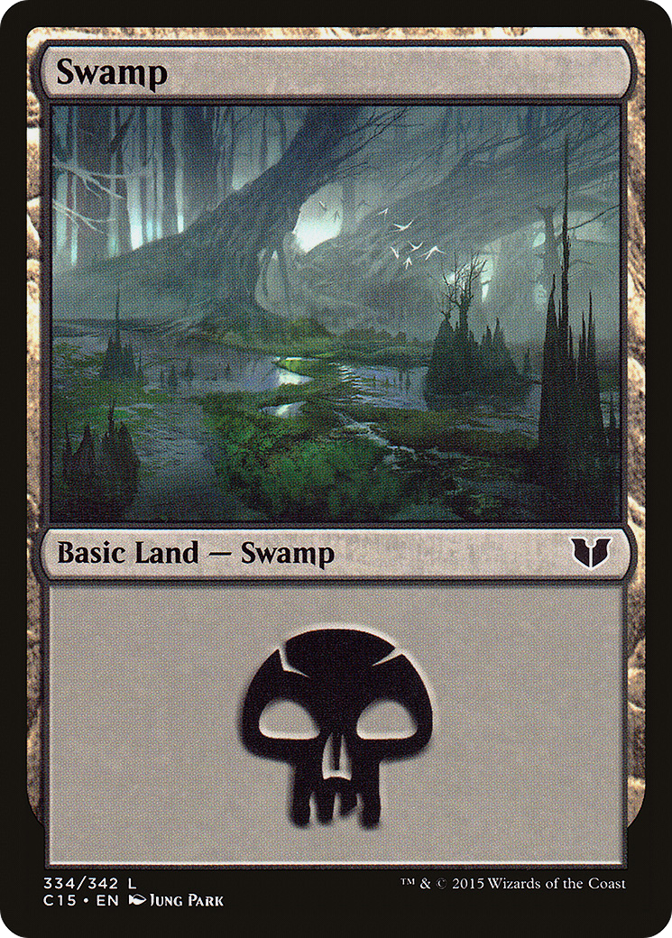 Swamp (334) [Commander 2015]-1