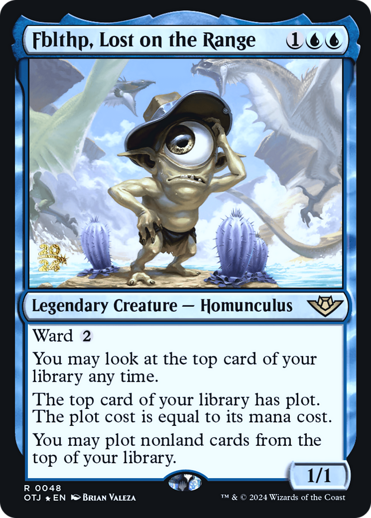 Fblthp, Lost on the Range [Outlaws of Thunder Junction Prerelease Promos]-1