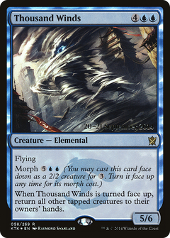 Thousand Winds [Khans of Tarkir Prerelease Promos]-1