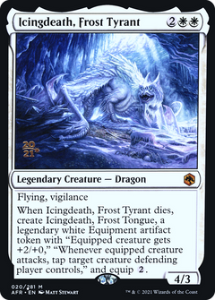 Icingdeath, Frost Tyrant [Dungeons & Dragons: Adventures in the Forgotten Realms Prerelease Promos]-1