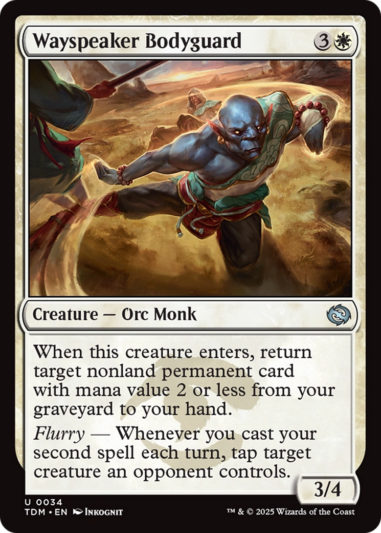 Wayspeaker Bodyguard [Tarkir: Dragonstorm]-1