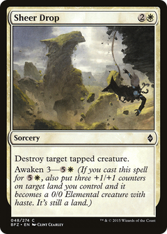 Sheer Drop [Battle for Zendikar]-1