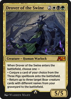Drover of the Swine (YWOE-017) - Alchemy: Wilds of Eldraine-1