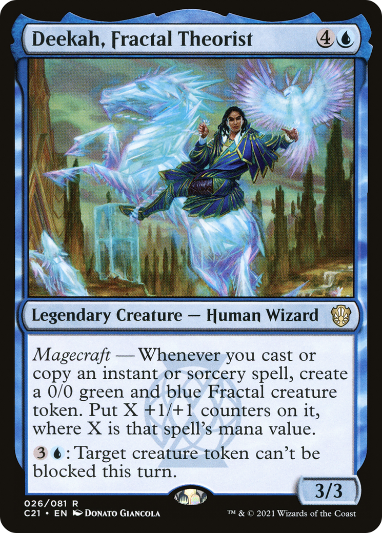 Deekah, Fractal Theorist [Commander 2021]-1