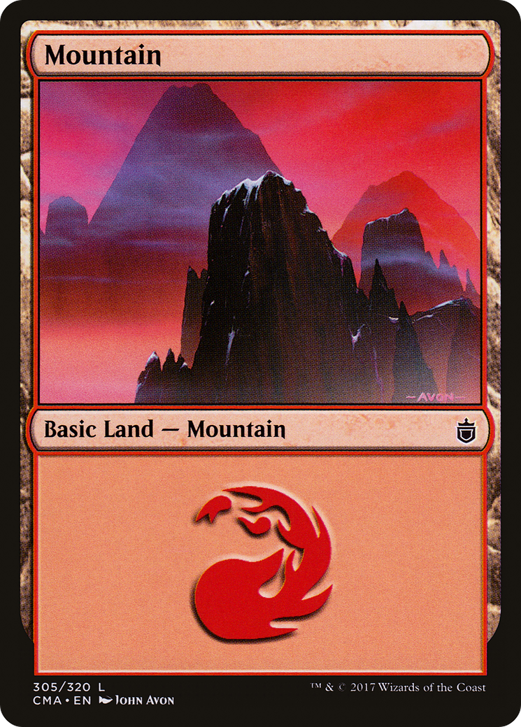 Mountain (305) [Commander Anthology]-1